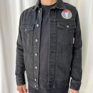 The Hundreds Grateful Dead Black Jean Jacket Medium